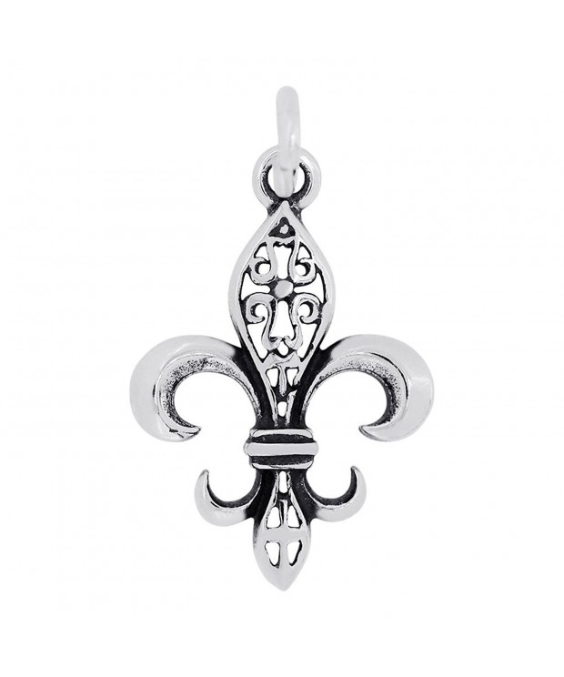 Sterling Silver Medium Filigree Pendant