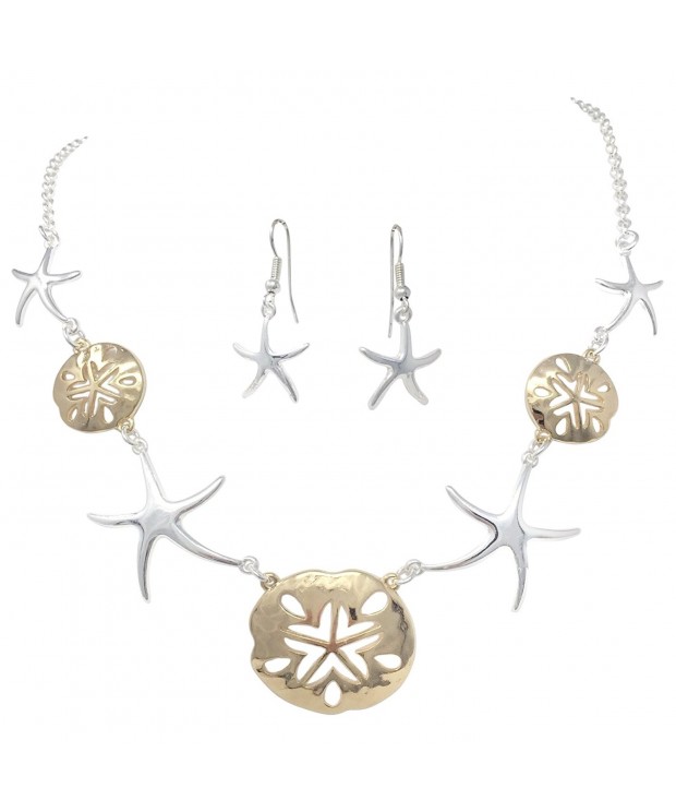 Starfish Nautical Boutique Statement Necklace