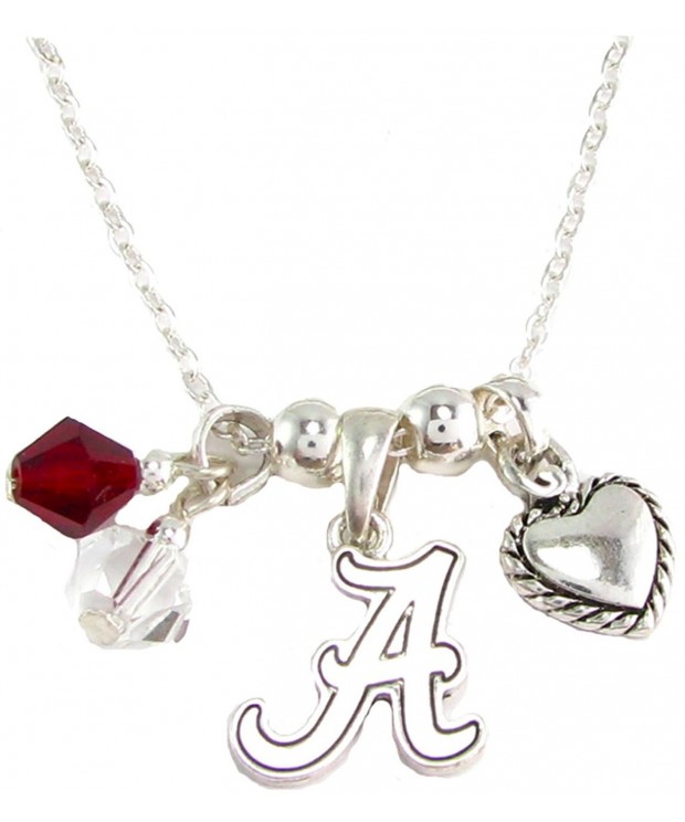 Alabama Crimson Austrian Crystal Necklace