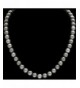 LoulaBelle Silver 10MM Bead Necklace