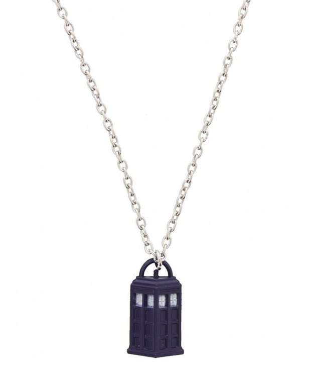 Doctor Who 839546269363 TARDIS Necklace