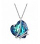 Caperci Sterling Pendant Necklace Swarovski