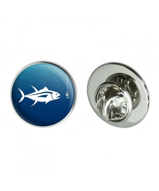 Fishing Fisherman Metal Lapel Pinback