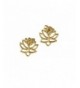 apop nyc Blooming Goldtone Sterling