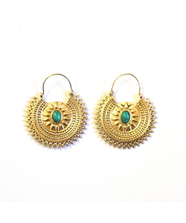 Earrings Fashion Jewelry Tribal Turquoise