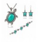 GSM Accessories Turquoise Necklace Bracelet