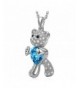 QIANSE Necklace Swarovski Granddaughter Christmas