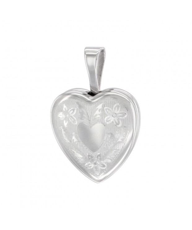 Sterling Silver Locket Necklace Engraving