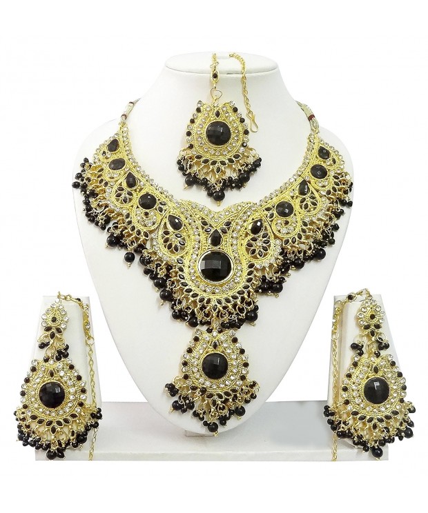 Indian Bollywood Jewelry Necklace Earrings