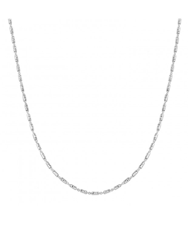 Sterling Silver 1 5mm Diamond Cut Chain