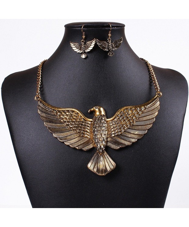 Winson Vintage Statement Necklace Earring