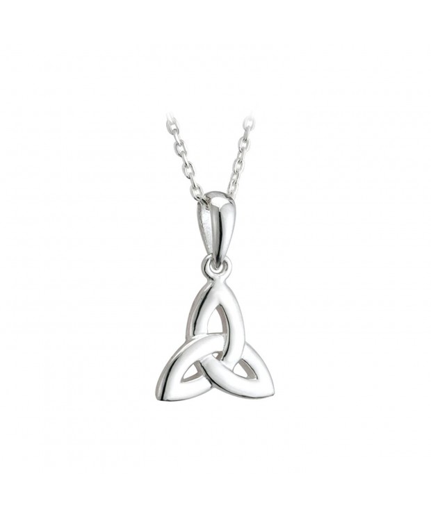 Trinity Necklace Sterling Silver Irish