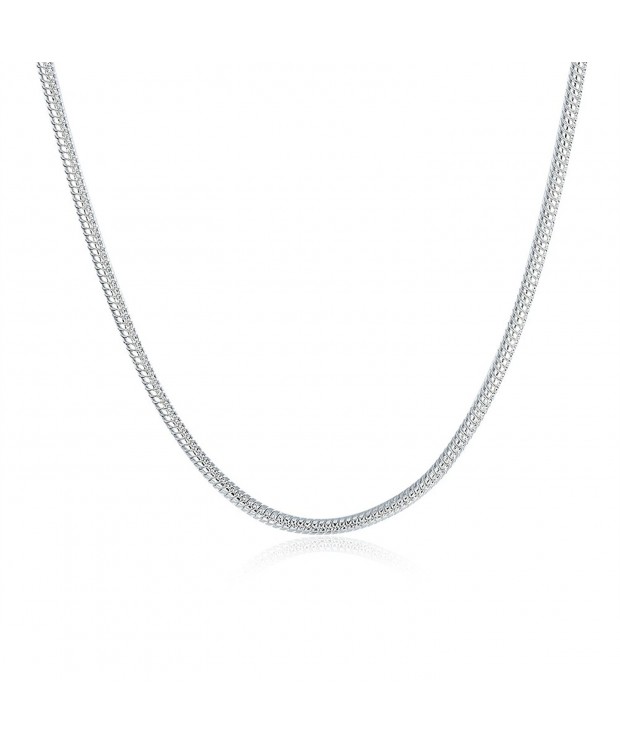 Alipeia Silver Plated Necklace 18inch