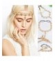 Baishitop Tassel Stretch Headband Crystal