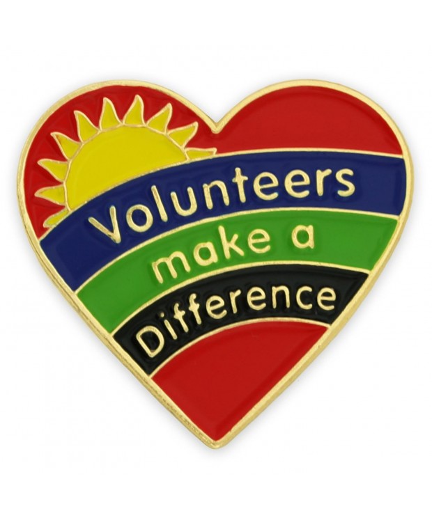 PinMarts Volunteers Difference Heart Enamel