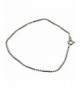 Sterling Silver Chain Anklet Italy