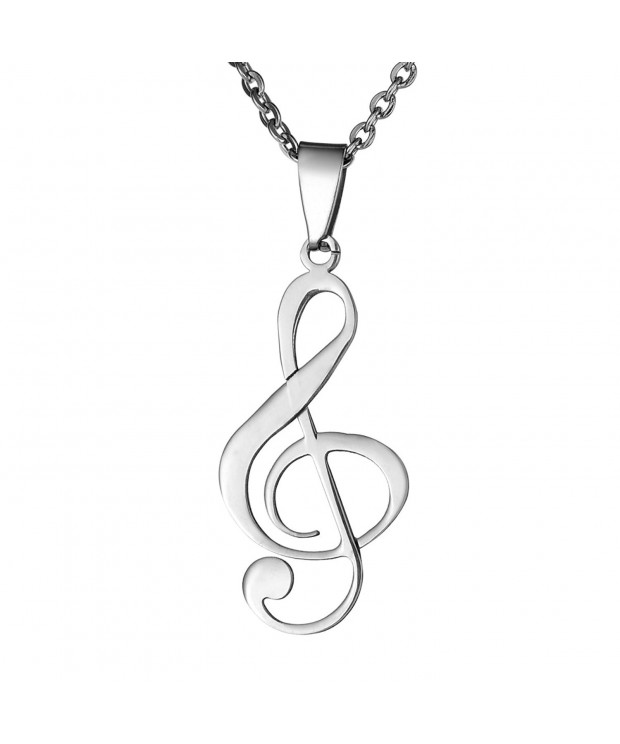 VALYRIA Stainless Musical Pendant Necklace