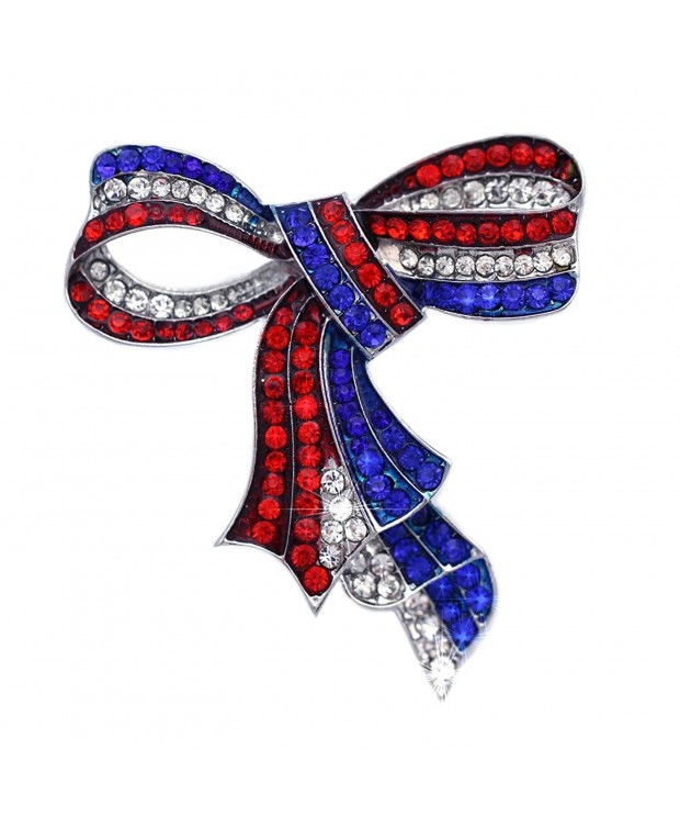 American Design Ribbon Independence Silver tone