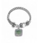 Classic Silver Plated Crystal Bracelet