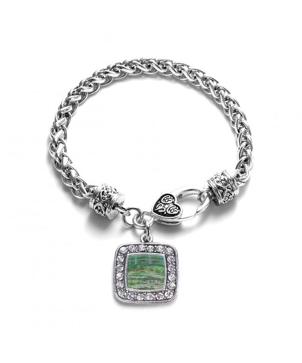 Classic Silver Plated Crystal Bracelet