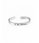 Am Enough Aluminum Bracelet Adjustable