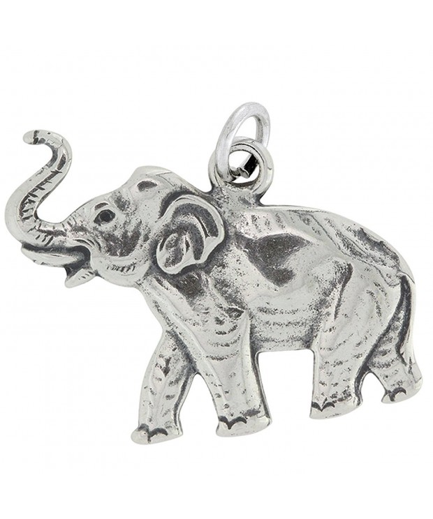 Sterling Silver Elephant Raised Approximately