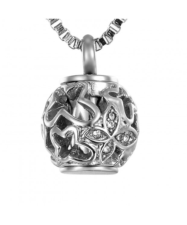 VALYRIA Cremation Jewelry Necklace Butterfly