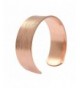 Chased Copper Cuff Bracelet Solid