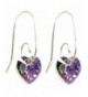 Sterling Swarovski Elements Vitrail Earrings