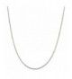 Sterling Silver Polished Sparkle Cut Necklace