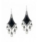 She Lian Rhinestone Chandelier Earrings