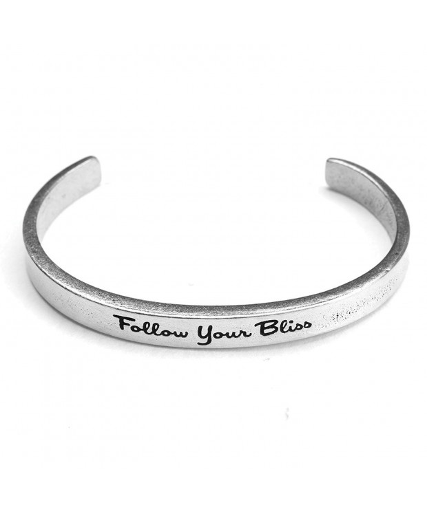 Womens Inspirational Lead Free Pewter Bracelet