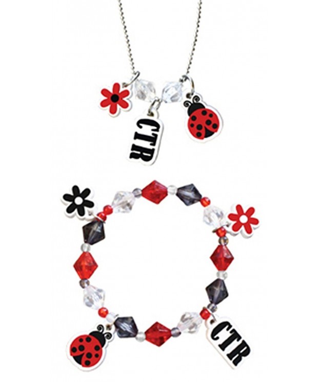 Necklace Bracelet Sets Ladybug JNC026