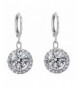 YAZILIND Jewelry Silver Zirconia Earrings