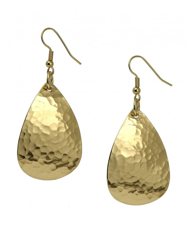 Hammered Earrings John Brana Jewelry