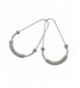 Sterling Silver Shaped Endless Earrings