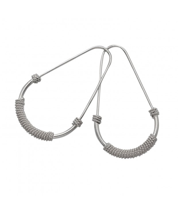 Sterling Silver Shaped Endless Earrings