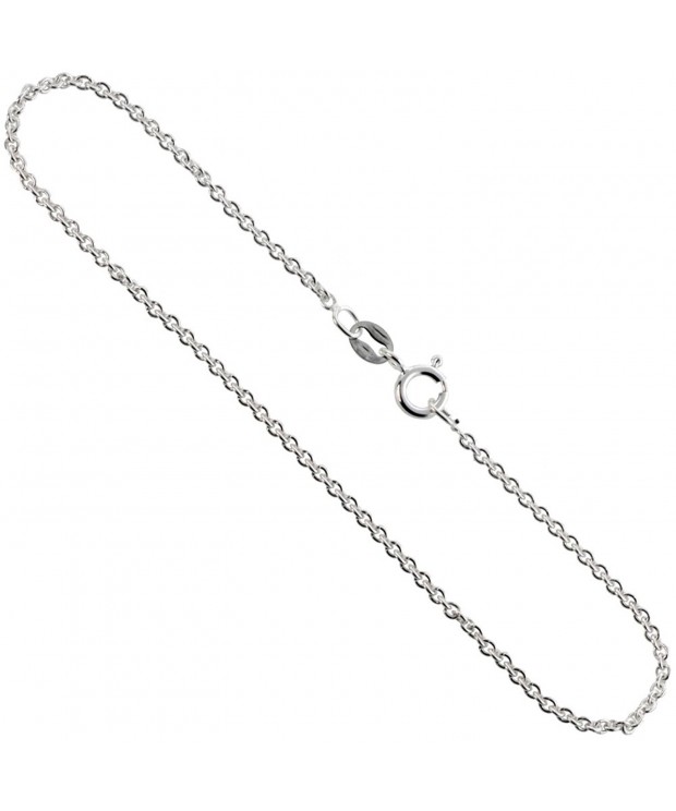 Sterling Silver Cable Necklace Nickel