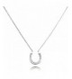 TIONEER Sterling Silver Horseshoe Necklace