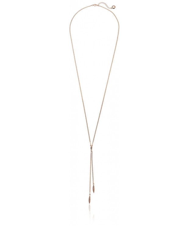 BCBG Generation Crystal Y Shaped Necklace