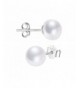 Womens Freshwater Cultured Earrings Sterling