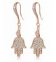 Lelu Plated Sterling Pendant Earrings