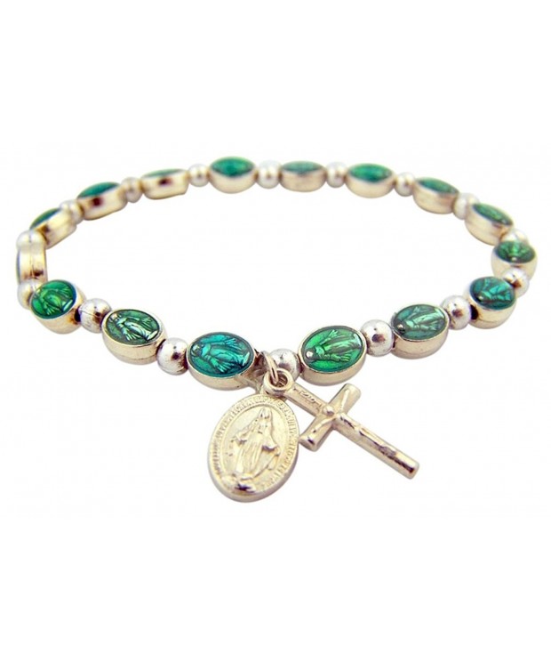 Miraculous Prayer Stretch Rosary Bracelet