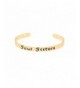 SOUL SISTER Open Bangle Bracelet