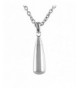 Teardrop Stainless Cremation Necklace Jewelry