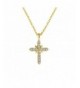 Simple Religious Necklace Plated pendants