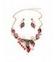 Yuhuan Butterfly Statement Necklace Earrings