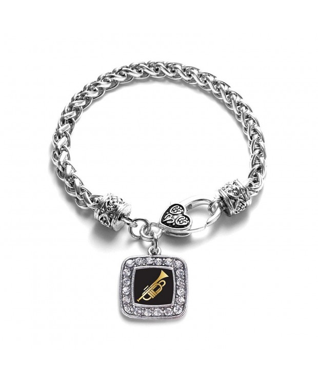 Trumpet Musical Classic Silver Bracelet