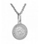 Dainty Sterling Silver Christopher Necklace