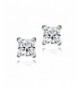 Bria Lou Square Cut Zirconia Earrings